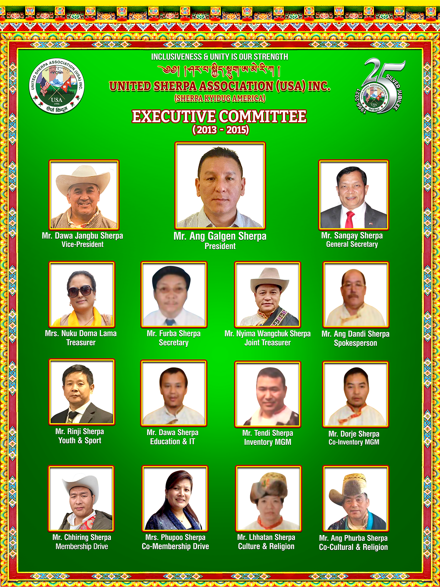Executive Committee 2013-2015