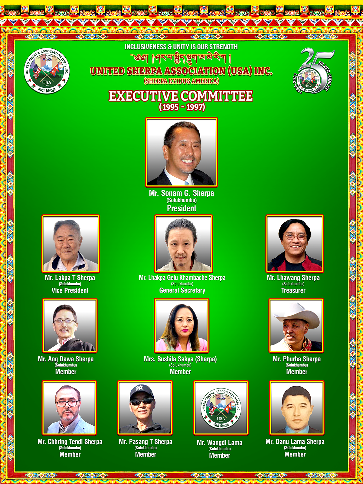 Executive Committee 1995-1997