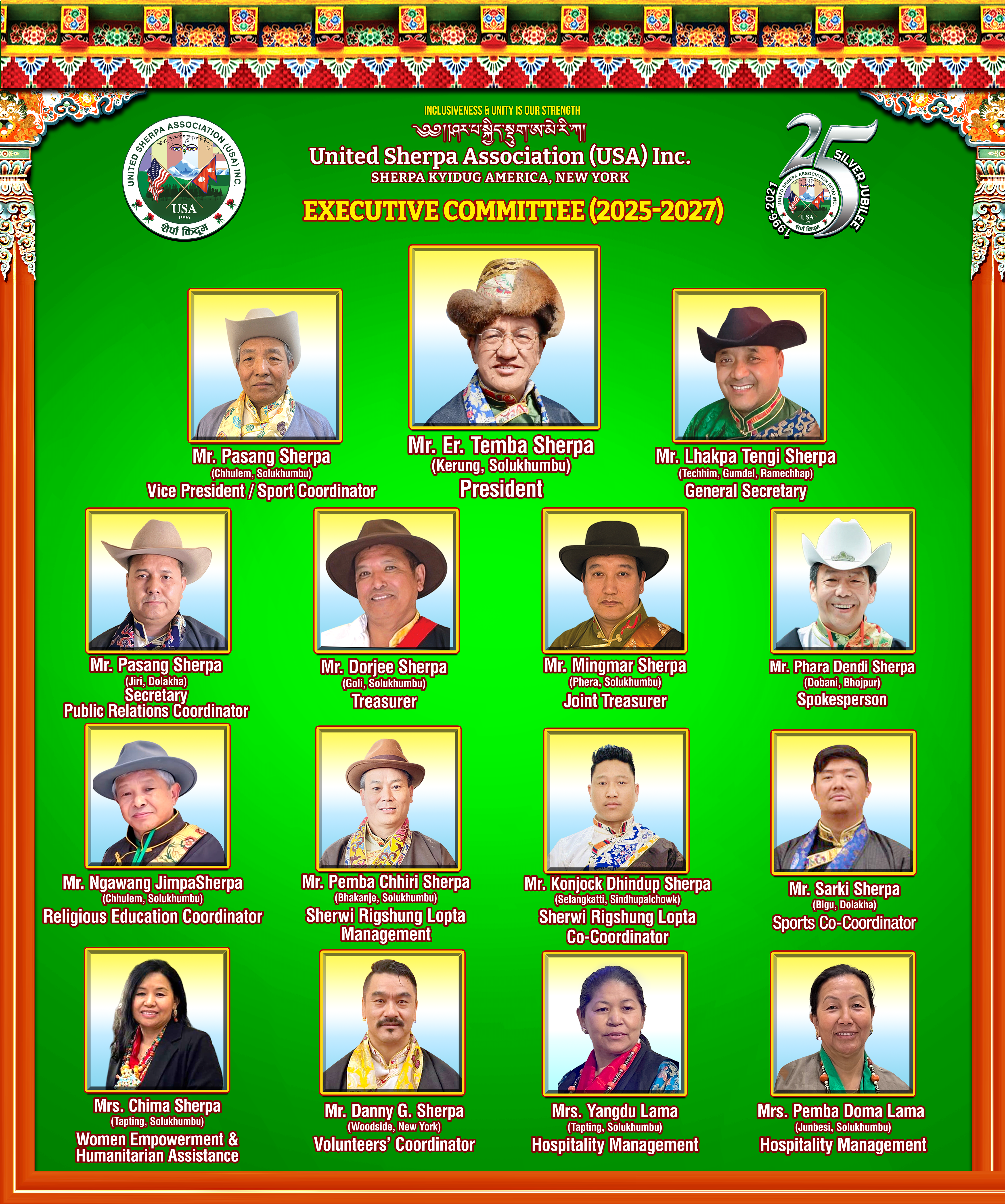 Executive Committee 2025-2027