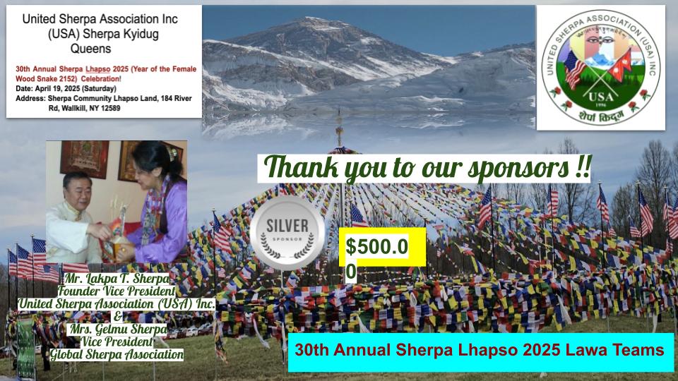 30th Annual Sherpa Lhapso 2025