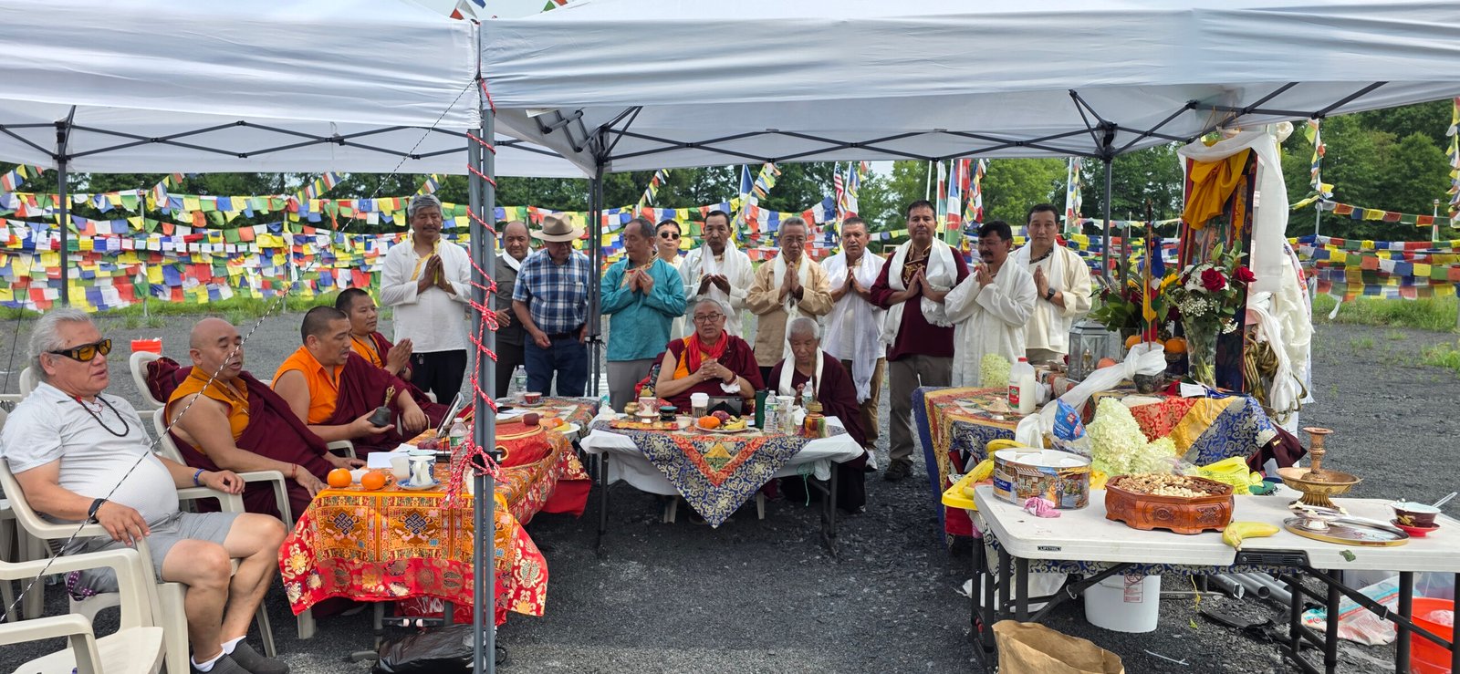 “Special Blessing and Religious Ceremony at Sherpa Lhapso Land”