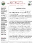 Press Release